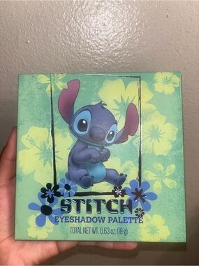 Disney Stitch Eyeshadow Palette - Aqua, Purple, Blue
